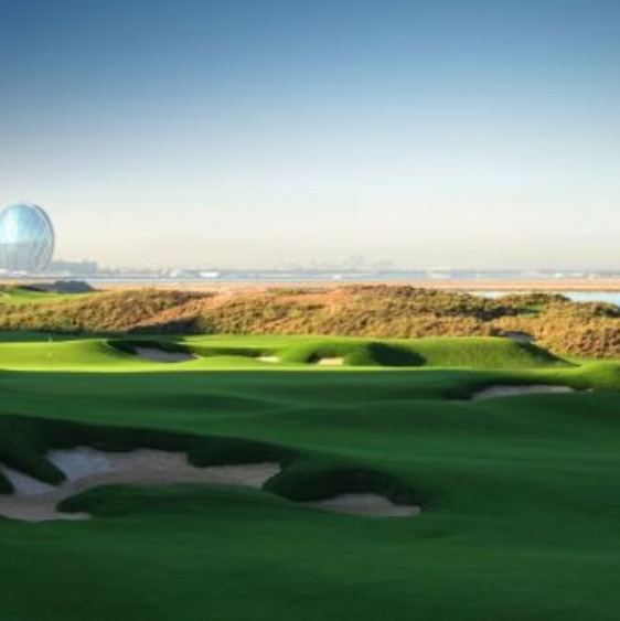 Yas Links golf course
